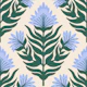 Floral Totems lightblue small