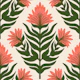 Floral Totems cream small