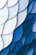Navy blue layered wave shapes