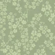 Sakura cherry blossoms block print - green