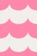 Scallop Waves Bubblegum Pink