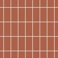 Simple Tiles - Terracotta and Cream behang