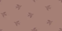 Dreamy Birds Warm Dusty Rose wallpaper
