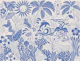 Coastal Whimsy - Cobalt Blue