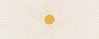 Ivory Sunburst Golden Rays wallpaper
