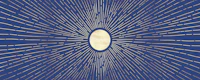 Navy Blue Sunburst Rays wallpaper