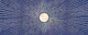 Navy Blue Sunburst Rays