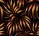 Palm Leaves - Dark Orange