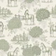 Sage Green Hydrangea Horse Garden