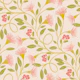 Ivory background blush floral vines