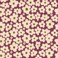Burgundy daisy flowers with olive centers tapety