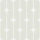 Retro Textured Geometric - Ivory