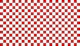 Crimson and White Checkerboard Squares - M2
