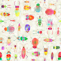 Big Colorful Bugs tapetas