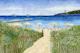 Beach landscape French Riviera - Vibrant