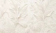 Ivory Embossed Tropical Leaves