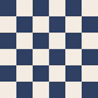 Navy and ivory checkerboard squares wallpaper