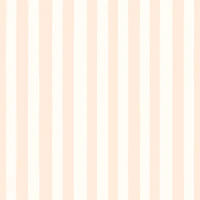 French Stripes Peach Creme tapet