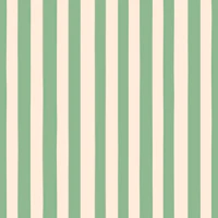 French Stripes Green Peach tapete