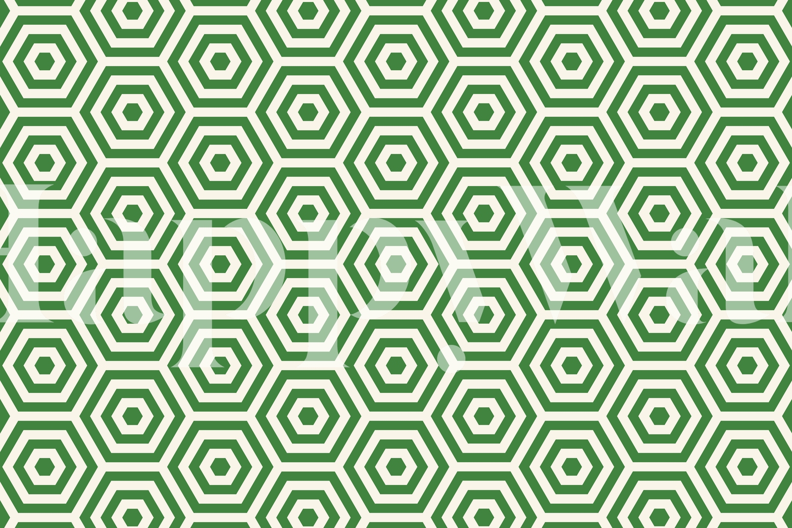 Green Beehive Wallpaper | Buy Online at Happywall