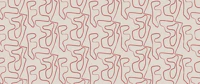 Abstract Lines Red Handmade tapeta