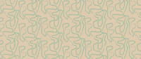 Abstract Lines Turquoise Handmade tapeta