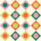 Harlequin Gumball Diamonds Candy Colors