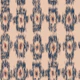 Blush and indigo Ikat Diamond Geometric