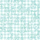 Teal mint bicycles on gingham small
