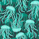 Jewel Jellyfish Turquoise Teal