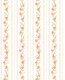Ivory striped blossoms with blush