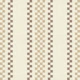 Ticking Checker Stripes - Beige & Chocolate