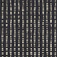 Charcoal Gray Black Broken Lines Check