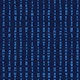 Cobalt Blue Abstract Block Grid Texture