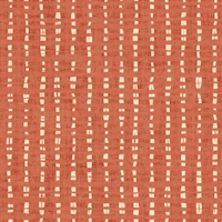 Terracotta cream woven grid texture tapet