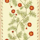 Marigold Floral Stripes - Red