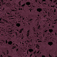 Pomegranate Grove - Black and Mauve Red wallpaper