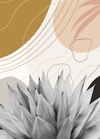 Abstract Agave Glam 5 wallpaper