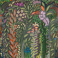 Strelitzia Plants- Horizontal Repeat tapeta