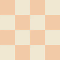 Baby Peach Cream Checkers M wallpaper