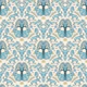Ice blue forest animals nursery