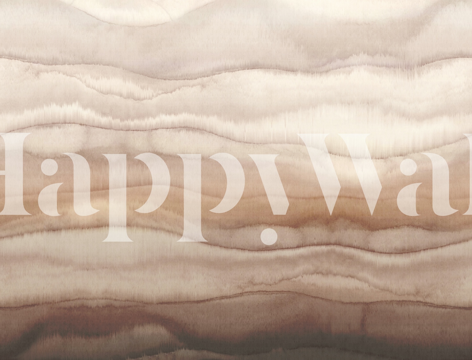 Earth Brown Mountain Wallpaper | Watercolour