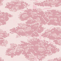 Tree Canopy - Monochromatic Soft Pink tapetit