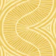 Modern Art Deco Wave Mustard Gold