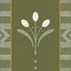 traditional striped olive green