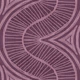 Modern Art Deco Wave Plum