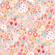 Summer garden meadow ditsy pastel