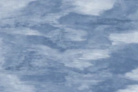 Denim blue painted cloud wash wallpaper