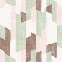 Modern Textured Hand Painted Shapes Delight B wallpaper