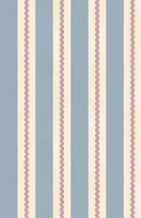 Powder Blue Vertical Stripes wallpaper